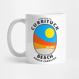 Currituck Beach, NC Summertime Vacationing Abstract Sunrise Mug